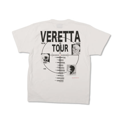 VERETTA SOUNDS TOUR TEE WHT