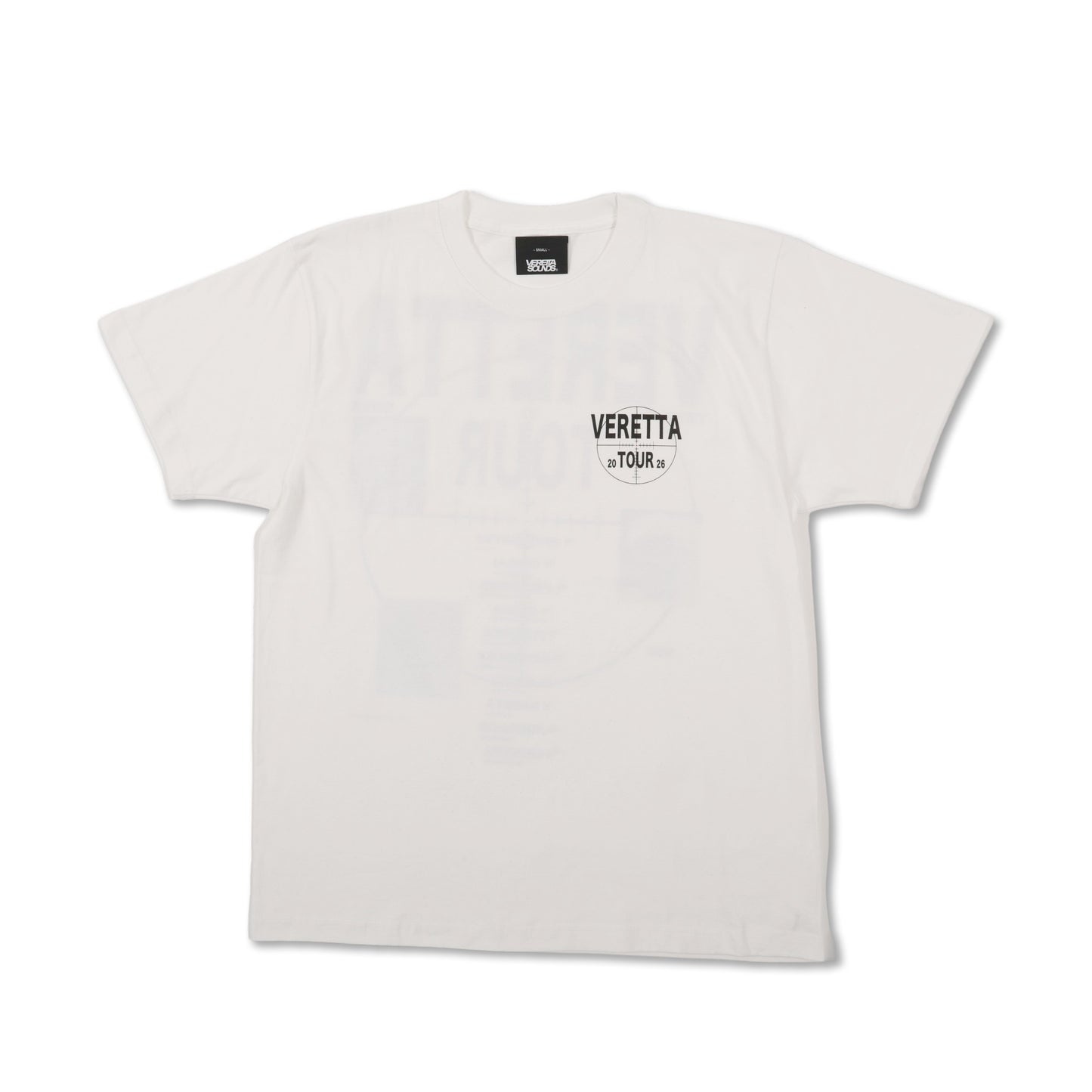 VERETTA SOUNDS TOUR TEE WHT