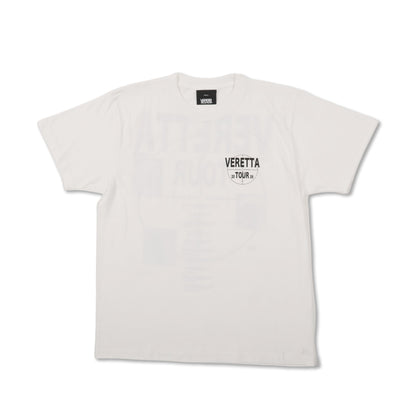 VERETTA SOUNDS TOUR TEE WHT