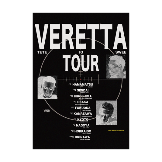 VERETTA SOUNDS TOUR POSTER A2